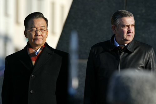 Chinese Premier Wen Jiabao. Photo by Julia Darashkevich