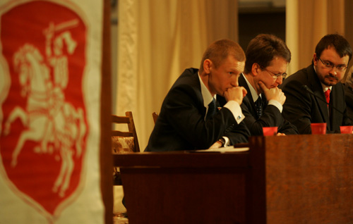 Meeting of Belarusan Popular Front. Photo by Julia Darashkevich