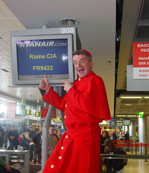 O'Leary promises blowjobs on Ryanair